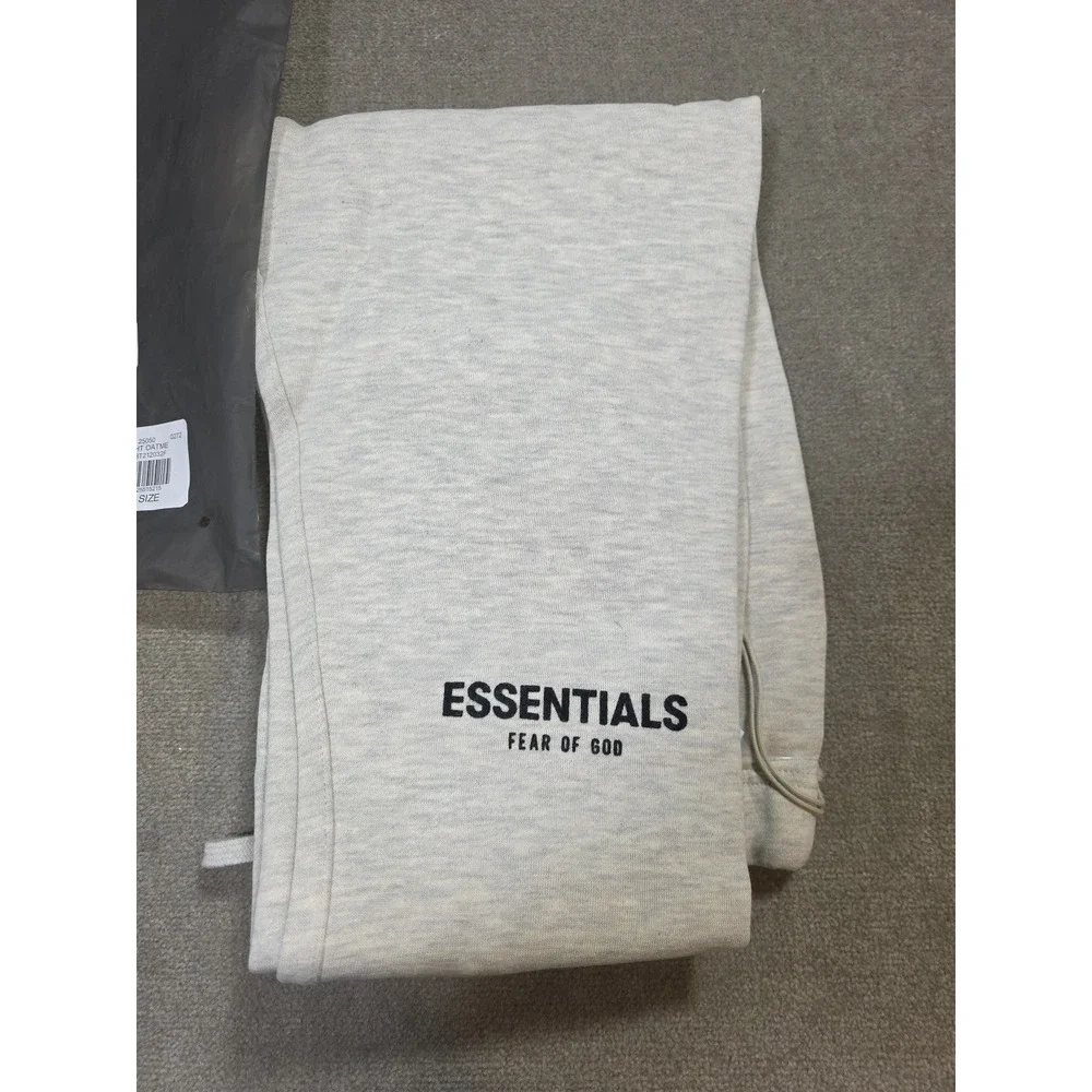 Light Oat Essentials Fear Of God Sweatpants Size XSBrand NWT In Bag Extra Small